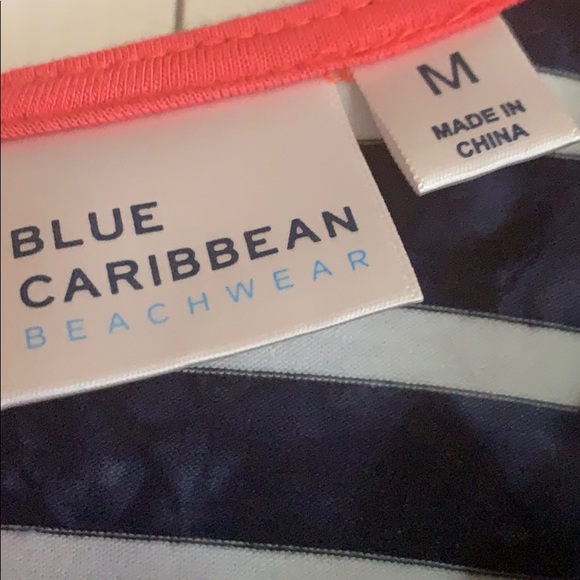 Blue Caribbean top - Picture 2 of 5